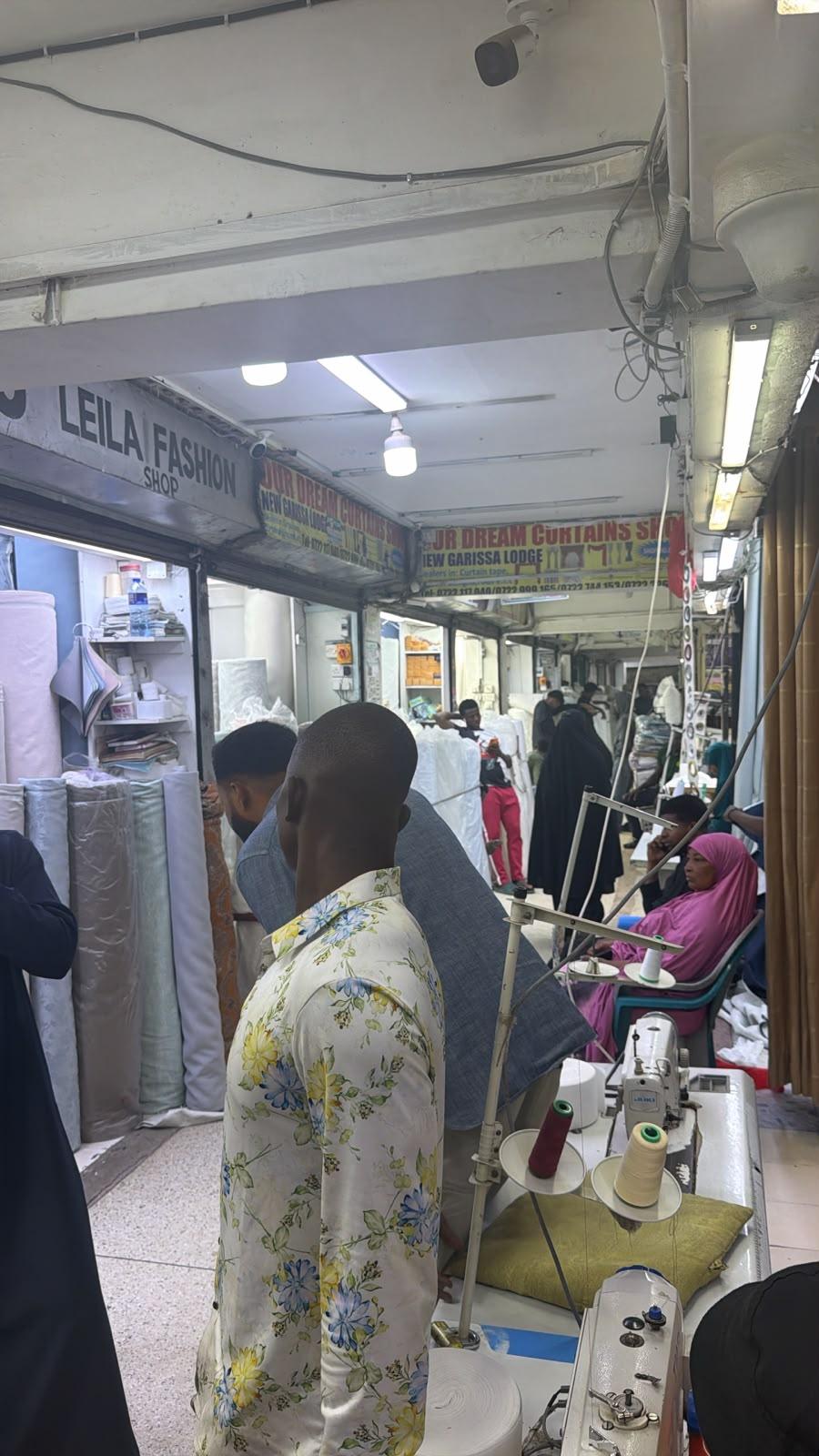 CUNKE shop floor at Eastleigh, Nairobi